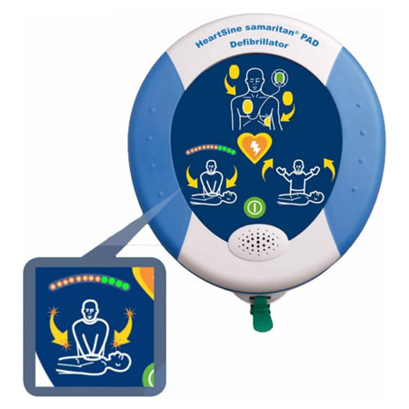 Defibrillatore HeartSinepad 1