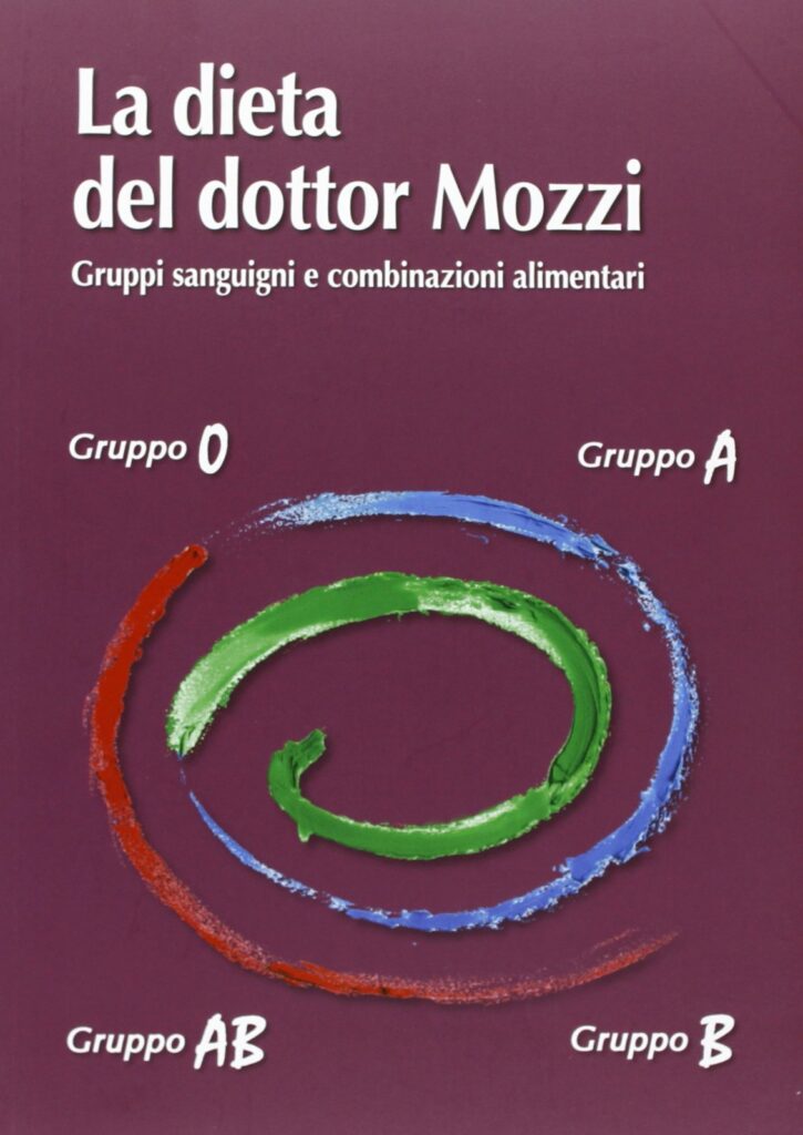 La dieta del dott.Mozzi Gruppi sanguigni e combinazioni alimentari