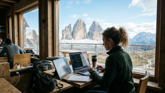 uffico tra le dolomiti